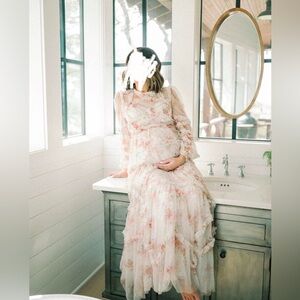 Trailing Blooms Gown Needle & Thread